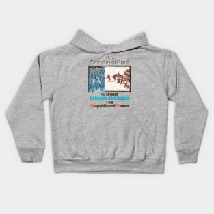 The Magnificent Seven Movie Poster Kids Hoodie